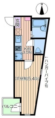 フォレノワールの物件間取画像